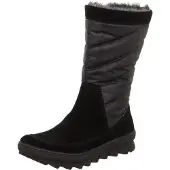 Legero Stiefel bequem warm gefüttert in schwarz, Gr. 5