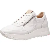 Lloyd Sporthalbschuhe Formsohle modisch in weiss/weiss kombi, Gr. 40