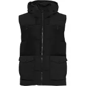 INDICODE JEANS Steppweste IDFlikko in Schwarz | Gr.: XL