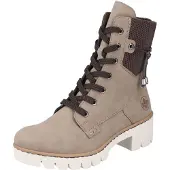 Rieker Schnür-,Zug-u.Schnallenstiefel in beige, Gr. 37