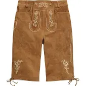Men Plus Lederhose in zimt | Gr.: 70