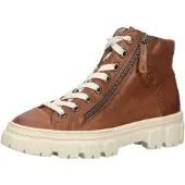 Paul green Damen High-Top Sneaker cognac 8