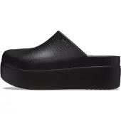 Crocs Clogs Dylan Platform Clog Damen Black-Schuhgröße 42 - 43