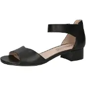 Caprice Damen Sandale Leder geschlossene Ferse Klettverschluss 9-28212-42, Größe:39 EU, Farbe:Mehrfarbig