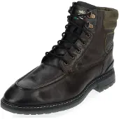 Pantofola d`oro Elegante Stiefelette Schnürschuhe für Herren 10233053.7ZW Braun