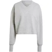Adidas Damen Sweatshirt ALL SZN Ribbed V-Neck