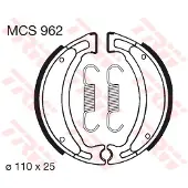 TRW Bremsbacken Organisch MCS 962