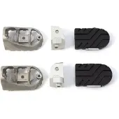 SW-Motech Fußrasten-Kit Ion TRIUMPH THRUXTON 04- Edelstahl