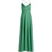 Vera Mont - Abendkleid aus hochwertiger Satinqualität - Größe 42 - grün