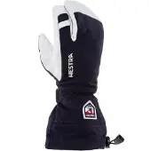 Hestra Army Leather Heli 3 Finger Skihandschuhe, dark blue