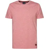 Petrol industries T-Shirt Palmora Melange Rosa - L
