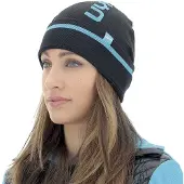 UYN Mütze Natyon Two Tone Beanie Unisex Black Turquoise Small