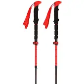 Viking Sports Spider FS Trekking Poles Black/Red 35 - 130 cm
