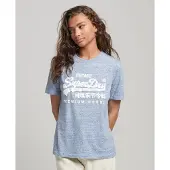 Superdry Vl Scripted Coll Kurzarm-t-shirt