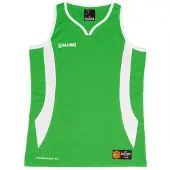 Spalding Jam Basketballtrikot Damen - Grün / Weiß