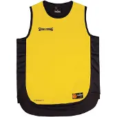 Spalding Hustle Basketballtrikot Herren - Gelb / Schwarz