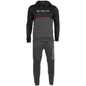Givova 106 Trainingsanzug Grau 8-10 Years Junge Grau 8-10 Years