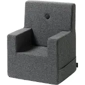 By KlipKlap Sessel - Kids Chair XL - Blue Grey m. Grey - - One Size - Stuhl