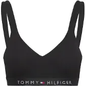 Tommy Hilfiger für Damen. UW0UW04612 Bralette-BH mit schwarzem Bügel (XS), Heimtextilien, Bio-Baumwolle, Nachhaltig