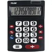 Milan Dual Blister 12 Taschenrechner