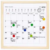 Kikkerland - Mini White Board Calendar (MH76-S)