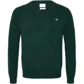 Gant Pullover V-Ausschnitt Wool Blend Dunkelgrün