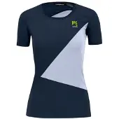 Karpos Nuvolau Kurzarm-t-shirt Blau XL Frau Blau XL
