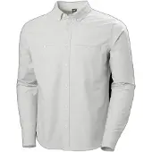 Helly Hansen Hemd F2F Cotton Flannel Shirt Herren Mellow Grey Melange-XXL