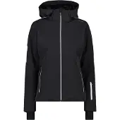 CMP Damen Skijacke Jacket Zip Hood Schwarz 42