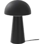 LINDBY LED-Akkutischleuchte Zyre, schwarz, IP44, Touchdimmer
