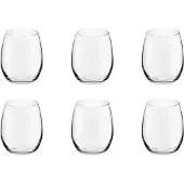 Royal Leerdam 6 x Bouquet gläserset Wassergläser Glas klar 39 cl