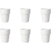 Mammoet Milchbecher Budgetline 19 cl Weiß 6 Stück