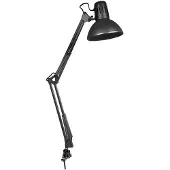 EDM Flexo Architect Mit Befestigungs-schreibtischlampe 60w Schwarz One Size / EU Plug 220V Schwarz One Size