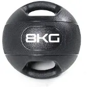 Olive Dual Grip Medizinball 8kg