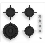 Beko HILW64122SW Kochfeld Weiß Integriert 60 cm Gas 4 Zone(n)