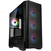 Kolink Observatory Y Mesh ARGB, Midi Tower, PC, Schwarz, ATX, EATX, micro ATX, Mini-ITX, ABS, Netz, SPCC, Multi