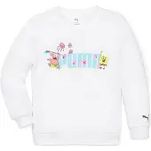 Puma X Spongebob Crew Sweatshirt Weiß 12-24 Months Junge Weiß 12-24 Months