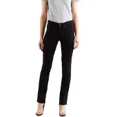 Levi's Damen 312 Shaping Slim Jeans , Black And Black, 32W / 30L