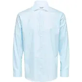 Selected Ethan Cut Away Slim Langarmhemd