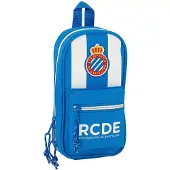 Safta Rucksack mit Federtaschen Blau Weiß (33 Stücke)