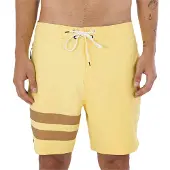 Hurley Phantom+ Block Party Renegade 18´ Badeshorts Gelb 28 Herren Gelb 28