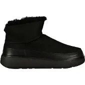 FitFlop Damen - Gen-FF Ultra-Mini Doppelgesichtige Lammfellstiefel - All Black