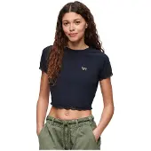 Superdry 90s Lace Trim Kurzarm-oberteil
