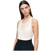 Superdry Lace ärmelloses T-shirt