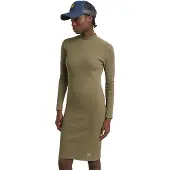 G-Star Ergonomic Slim Rib Kleid - Grün - Damen - XL