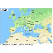 C-MAP Karte Der Adria Und Des Ionischen Meeres