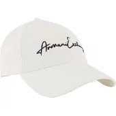 Armani Exchange für Herren. 954224CC51601519 Baseballkappe weiß (OSFA), Lässig, Baumwolle