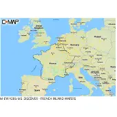 C-MAP Binnengewässerkarte Französisch Gelb Gelb One Size