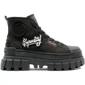 Palladium Schnürstiefeletten Revolt Hi Patch 99115-008-M Schwarz