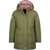 TROLLKIDS Mädchen Wasserdichte Jacke Grün 301-323 Grösse 152